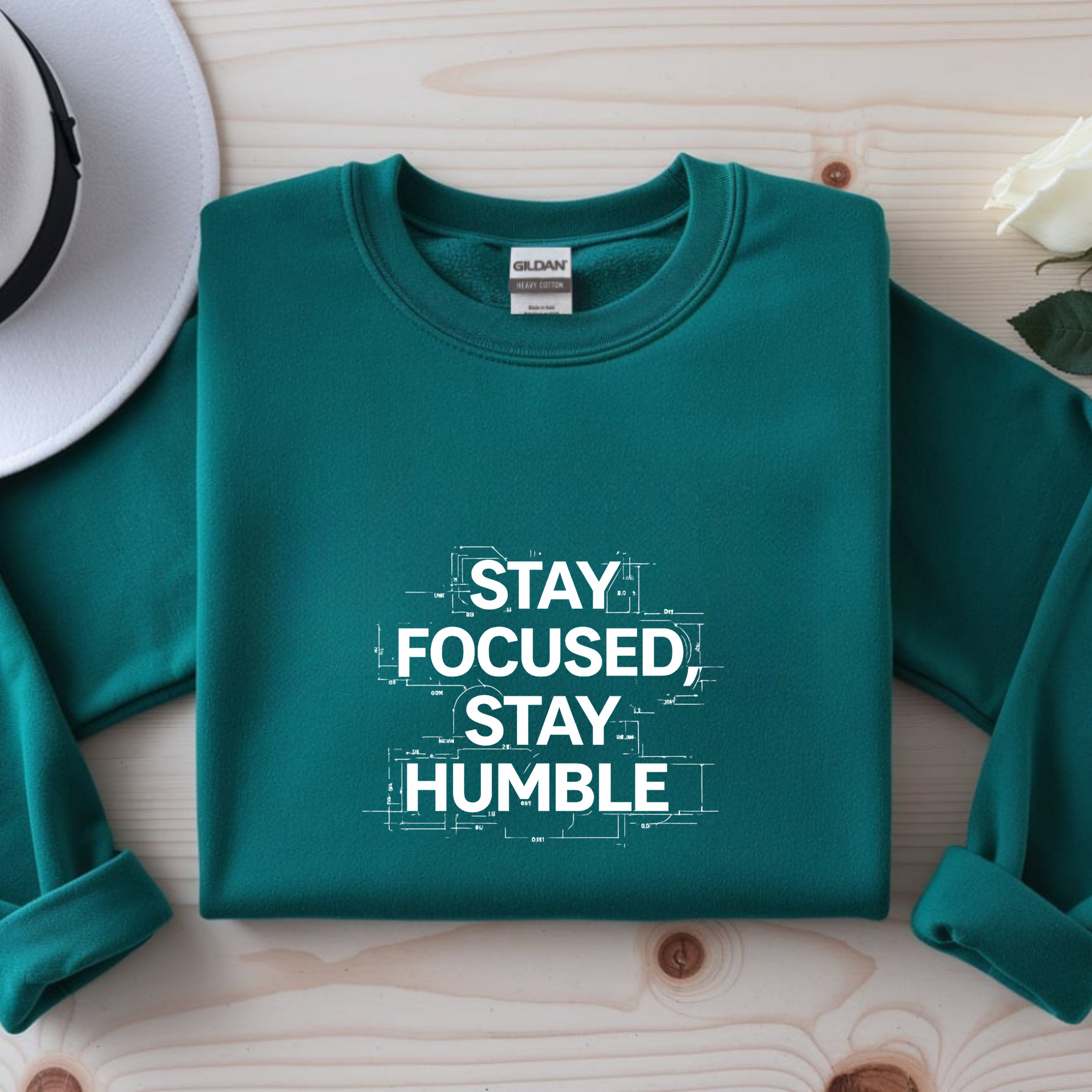 Stay Focused Stay Humble (Dark)