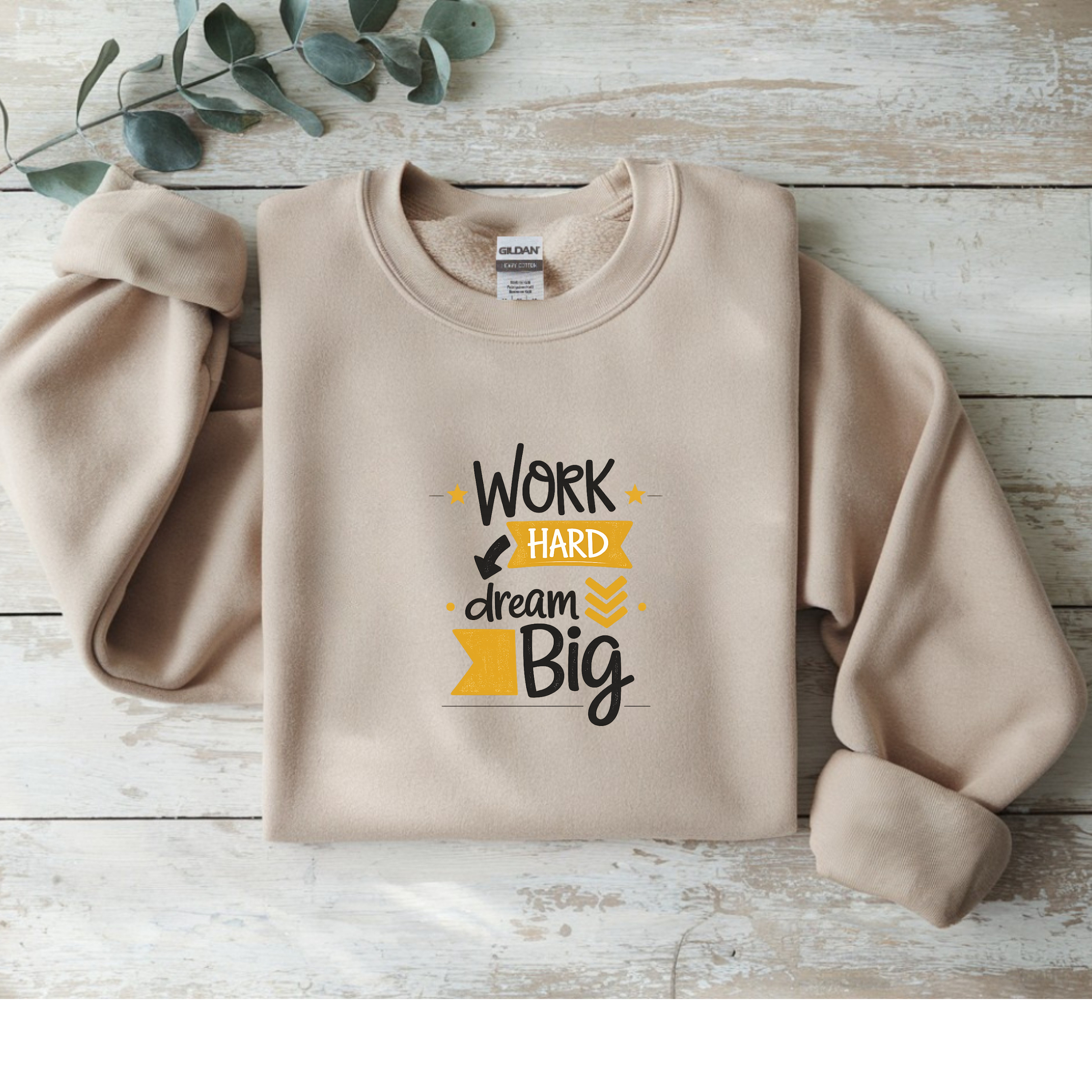 Work Hard Dream Big (Bright)