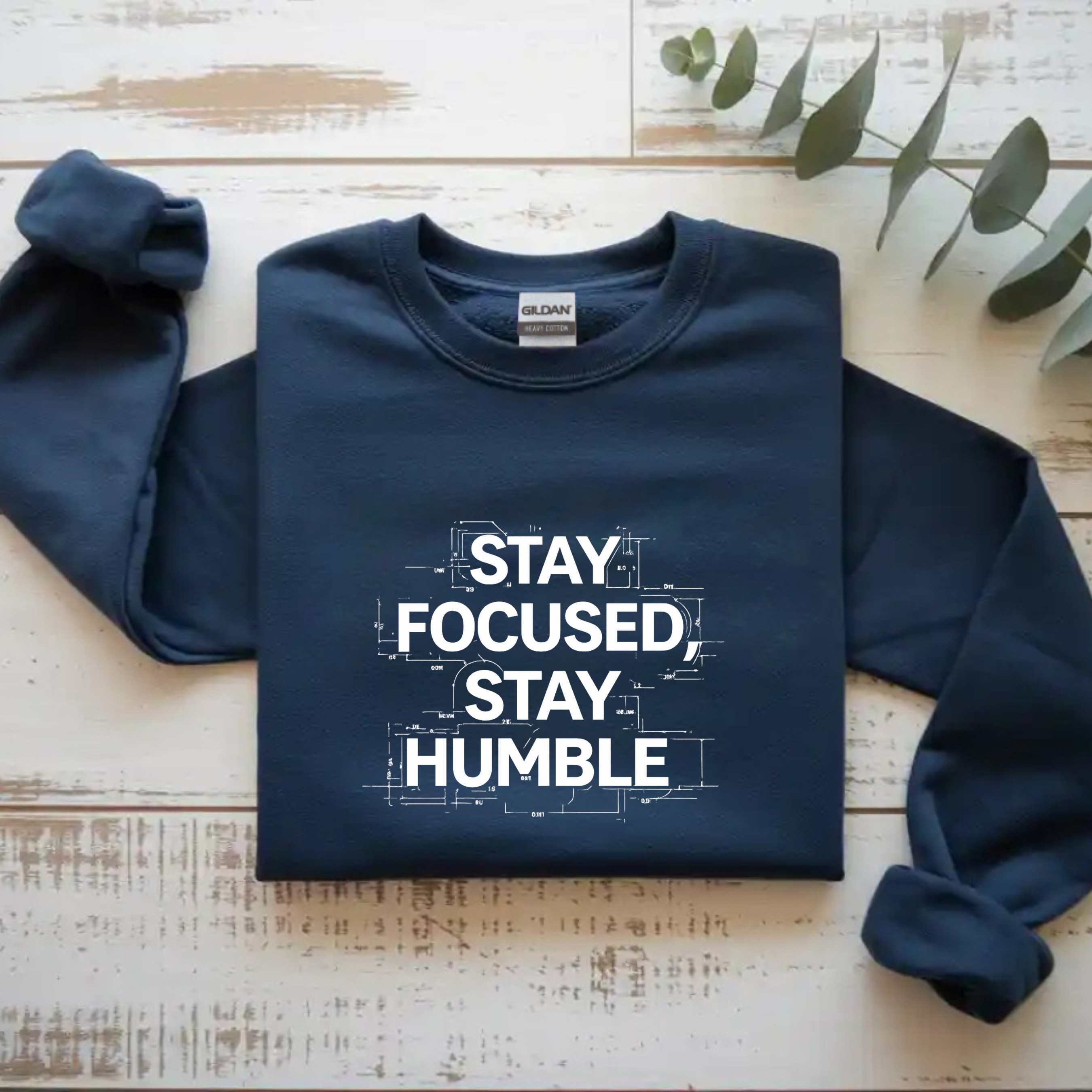 Stay Focused Stay Humble (Dark)